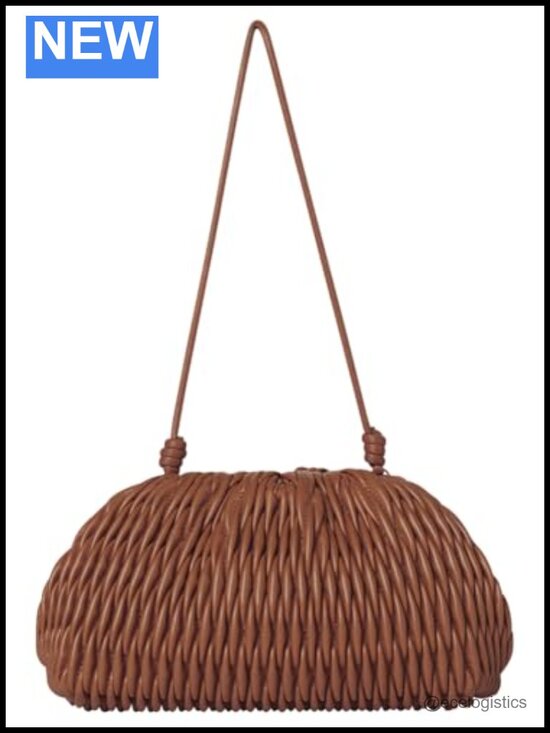 Handbags - ALC Elio Polyurethane Crossbody Clutch with Magnetic Closure